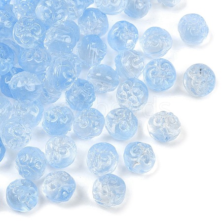 Transparent Glass Beads GLAA-B027-01C-1