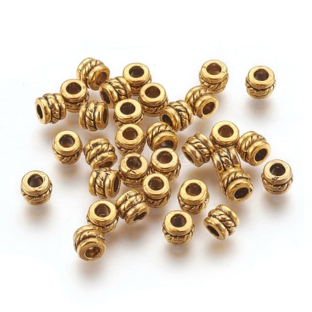 Tibetan Style Alloy Spacer Beads GLF0447Y-1