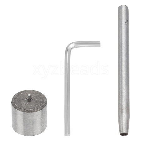 Steel Leather Puncher Hole Drilling Tool AJEW-WH0471-153B-1