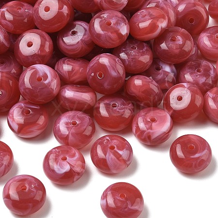 Two Tone Acrylic Beads AC-CBABA33-01B-1