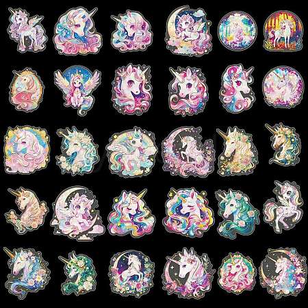 Cartoon Dream Unicorn Series Pet Stickers PW-WGD3C22-01-1