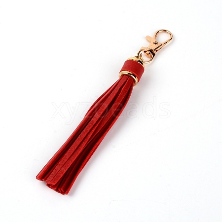 PU Leather Tassel Pendants FIND-WH0075-19F-1