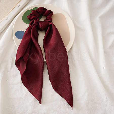 Cloth Elastic Hair Accessories OHAR-PW0007-48E-1