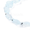 Transparent Glass Enamel Beads Strands GLAA-B021-06J-3