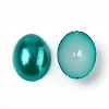 ABS Plastic Imitation Pearl Cabochons SACR-R755-8x6mm-Z55-1