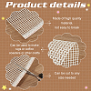 3.75CT Polyester Cotton Cross Stitch Fabric DIY-WH0588-32B-4