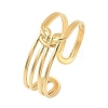 304 Stainless Steel Cuff Bangles for Women BJEW-B120-04G-04-4