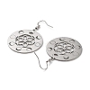 Non-Tarnish 304 Stainless Steel Dangle Earrings EJEW-P271-11P-2