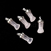 Natural Rose Quartz Pendants G-K322-01F-P-01-2