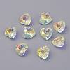 Faceted Glass Charms RGLA-L026-B05-1