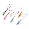 Glass Pendant Decorations HJEW-JM00408-1