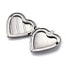 304 Stainless Steel Locket Pendants STAS-S171-13P-01-2