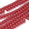 Imitation Jade Glass Beads Strands X-DGLA-S076-4mm-29-1