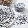  2000Pcs 6/0 Baking Paint Glass Seed Beads SEED-NB0001-80-7