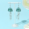 Iron Dangle Earrings EJEW-FS00020-3