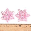 AB Color Transparent Acrylic Chandelier Component Links X1-TACR-T028-25C-3
