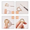 Alloy D-Ring Shackles Clasps PALLOY-PH0005-86-5