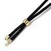 3MM Adjustable Round Nylon Braided Cord Bracelet Making FB-CBAA152-04G-31-3
