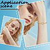 15 Sets Brass Toggle Clasps KK-BBC0021-11-6