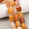 Natural Yellow Aventurine Beads Strands G-Z147-E04-01-1