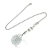 Electorplated Glass Ceiling Fan Pull Chain Extenders FIND-AB00025-2