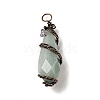 Natural Green Aventurine Pointed Big Pendants G-G860-03R-06-3