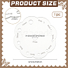 1Pc Acrylic Measuring Tools DIY-BC0014-13-2