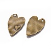 Tibetan Style Alloy Pendants TIBEP-A20287-AB-FF-2
