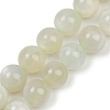 Natural Green Moonstone Beads Strands G-NH0060-A01-02-2