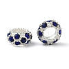 Alloy Rhinestone European Beads CPDL-H999-17-1