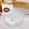Tinplate Storage Boxs with Lids CON-WH20001-25C-2