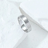 Stainless Steel Open Cuff Ring GK9650-3-3