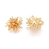 Brass Micro Pave Cubic Zirconia Pendants X1-KK-N263-127G-2