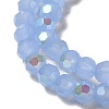 Imitation Jade Glass Beads Strands X-EGLA-A035-J4mm-L03-3