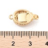 Brass Micro Pave Cubic Zirconia Box Clasps KK-C080-12G-02-3