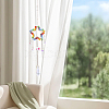1Pc Colorful Glass Beaded Woven Net Suncatchers AJEW-CY0001-95D-7