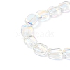 Electroplate Glass Bead Strands EGLA-P049-02A-4