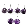 Natural Amethyst Dangle Earrings EJEW-C119-01P-09-1