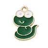 Alloy Enamel Pendants ENAM-S027-02A-G-1