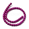 Synthetic Turquoise Beads Strands TURQ-G106-6mm-02O-2
