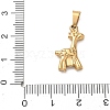 304 Stainless Steel Pendants STAS-B141-01A-G-3