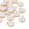Golden Plated Alloy Charms X-ENAM-S118-01I-4