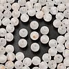 Frosted Transparent Acrylic Beads X-OACR-F013-13-3
