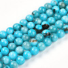 Natural Persian Jade Beads Strands G-A255-A02-04H-4