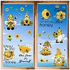 CRASPIRE 2 Sets 2 Style PVC Wall Sticker DIY-CP0009-60A-1