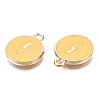 Alloy Enamel Pendants ENAM-N054-89G-3