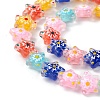 Handmade Lampwork Beads Strands LAMP-F029-03F-3