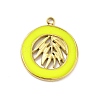 304 Stainless Steel Enamel Pendants STAS-K246-01A-1