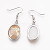 Shell Dangle Earrings EJEW-F162-B03-2