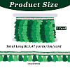 5M Ethnic Style Polyester Fringe Lace Trims SRIB-CY0001-03B-2
